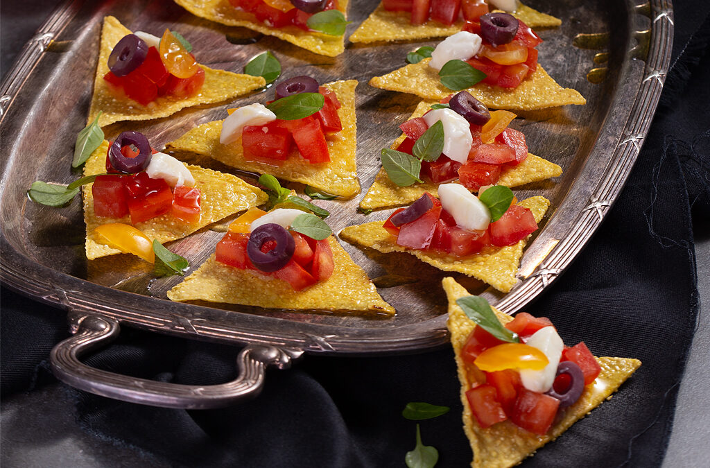 Nachos Caprese