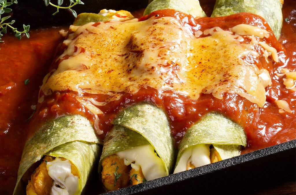Enchiladas de Frango